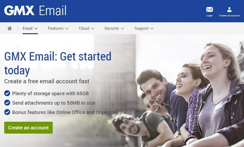 gmx login account